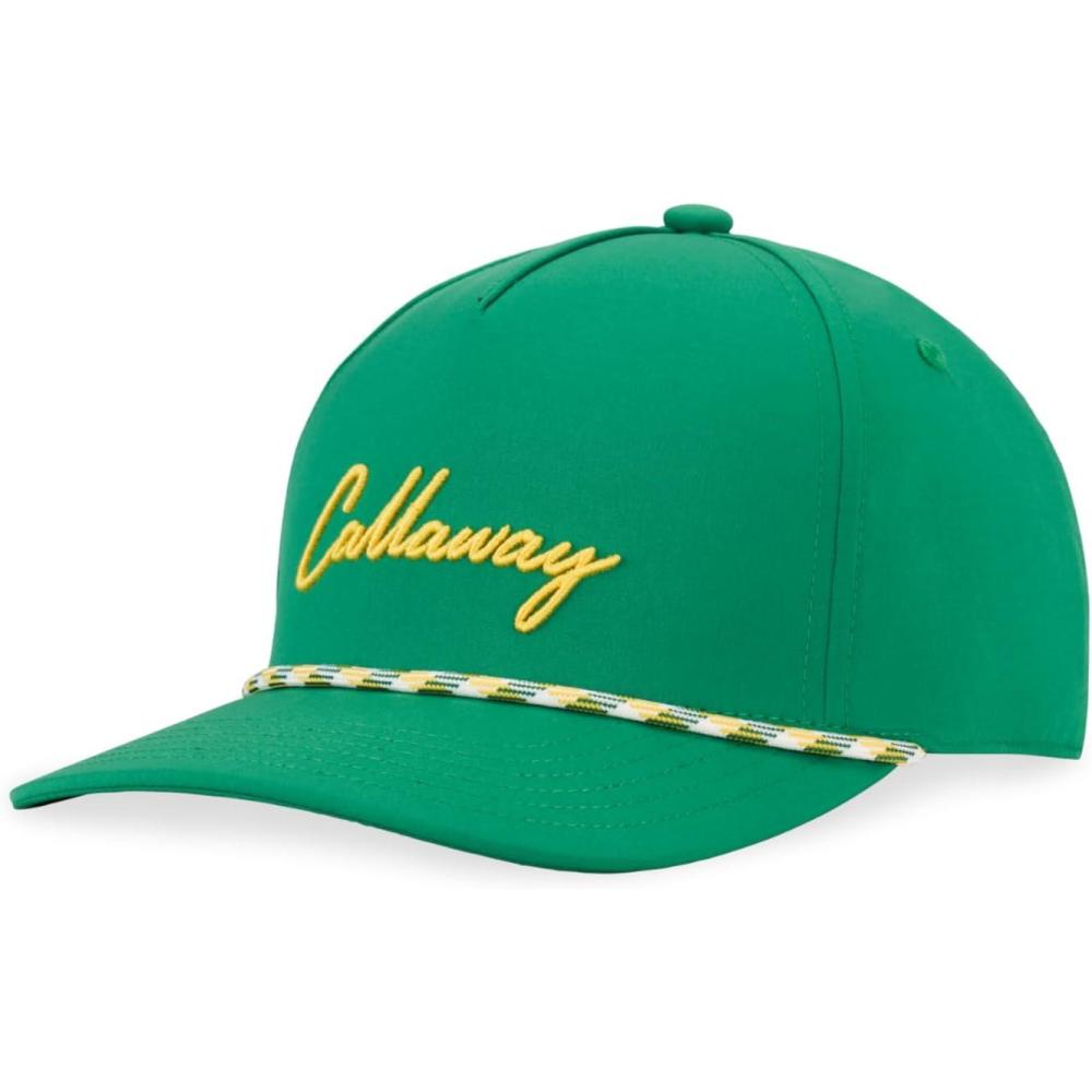 imageCallaway Golf Retro Collection HeadwearGreenYellow
