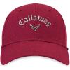 Callaway Golf 2022 Ladies Liquid Metal Adjustable Hat(Red Plum/Silver)