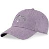 Callaway Golf 2022 Ladies Liquid Metal Adjustable Hat(Violet Haze/Silver)