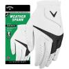 Callaway Golf Weather Spann Glove(White)