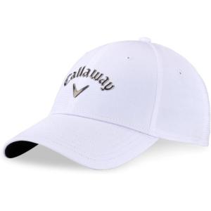 Callaway Golf 2022 Ladies Liquid Metal Adjustable Hat(White/Gunmetal 24)