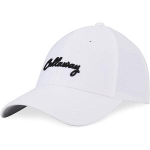 Callaway Golf Standard Womens Stitch Magnet Headwear(White/Black)