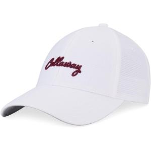 Callaway Golf Standard Womens Stitch Magnet Headwear(White/Red Plum)