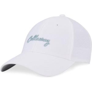 Callaway Golf Standard Womens Stitch Magnet Headwear(White/Surf Spray)