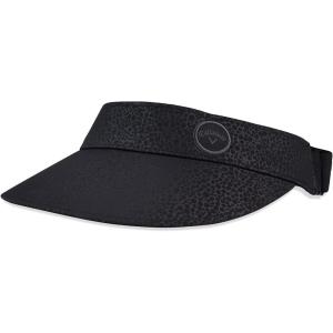 Callaway Golf Women’s See The Break Visor Collection Headwear(Black Metalic)