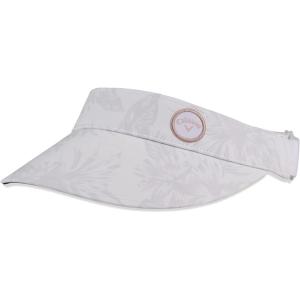 Callaway Golf Women’s See The Break Visor Collection Headwear(White Tropical)