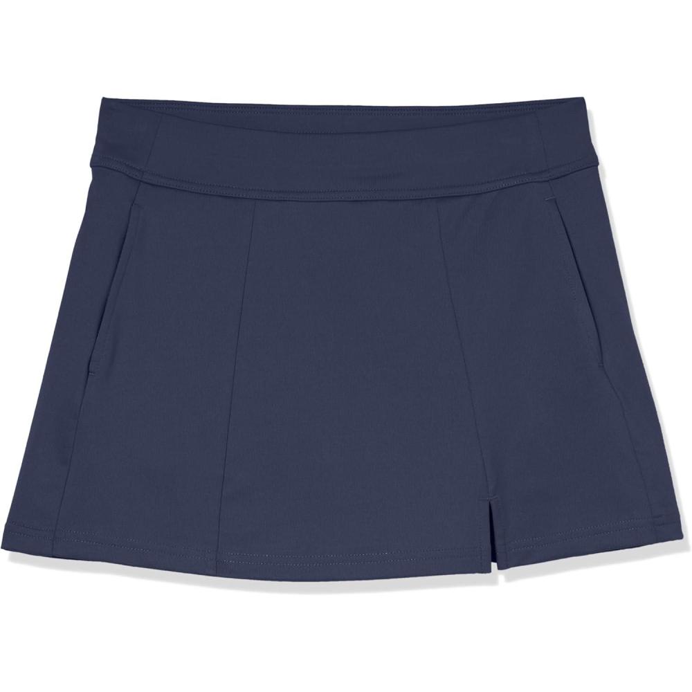 imageCallaway Girls Pullon Golf Skort with Truesculpt Stretch Knit Fabric MoistureWicking Sun ProtectionPeacoat
