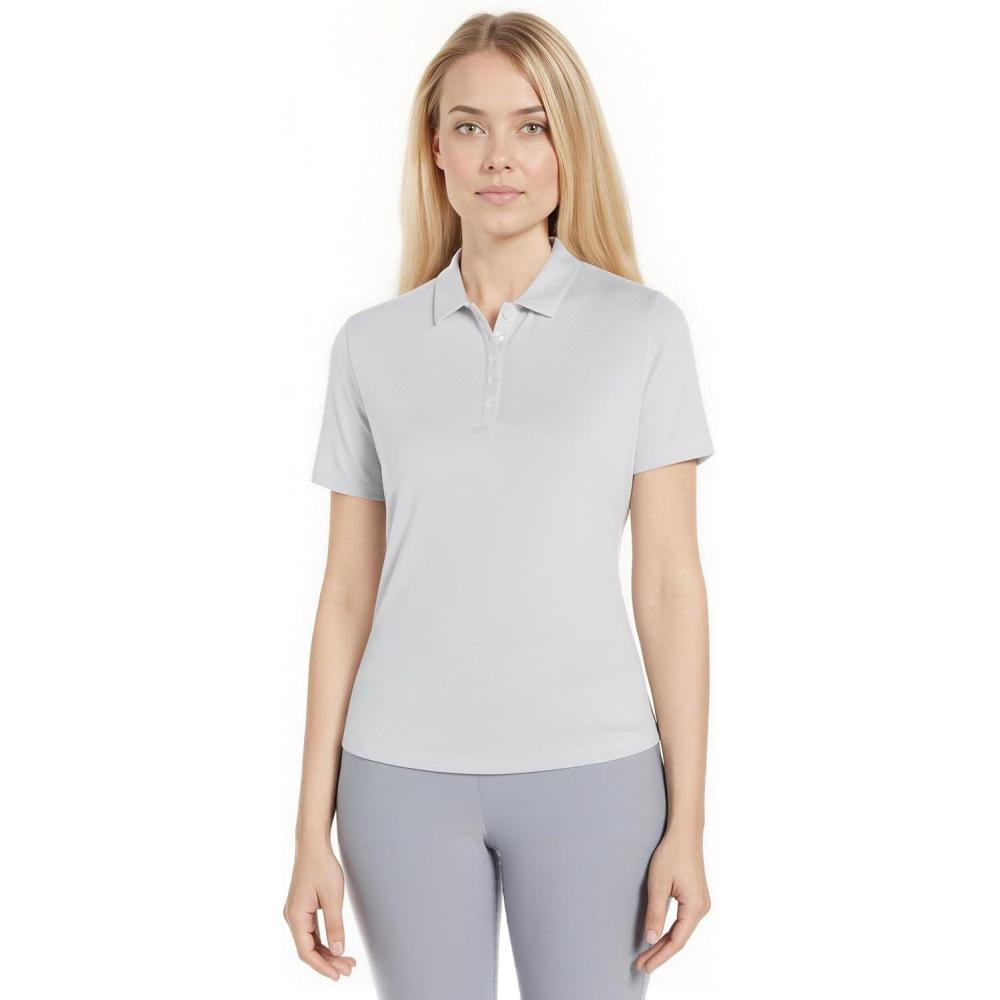 imageCallaway Womens Short Sleeve Optidri Cooling Birdseye Golf Polo ShirtBright White