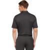 Callaway Mens Basics Short Sleeve Birdseye Polo Shirt(Black)