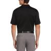 Callaway Mens Solid Opti-dri Short Sleeve Stretch Golf Polo, Sun Protection, Moisture-Wicking (Available in Big & Tall)(Black)