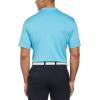 Callaway Mens Solid Opti-dri Short Sleeve Stretch Golf Polo, Sun Protection, Moisture-Wicking (Available in Big & Tall)(Blue Atoll)