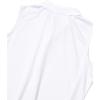 Callaway Women’s Opti-Dri Sleeveless Golf Polo with UV Block Sun Protection, Flexible Fit, Ladies Performance Apparel(Brilliant White)