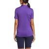 Callaway Women’s Tournament Short Sleeve Golf Polo Shirt, Added Stretch, Moisture-Wicking, Sun Protection(Tillandsia Purple)