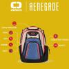 OGIO Renegade Backpack (Renegade, Black)(Tan/Blue/Red)