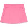 Callaway Girls’ Pull-on Golf Skort with Truesculpt, Stretch Knit Fabric, Moisture-Wicking, Sun Protection(Fruit Dove)