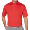 Callaway Mens Basics Short Sleeve Birdseye Polo Shirt(Salsa)