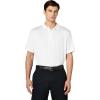 Callaway Mens Solid Opti-dri Short Sleeve Stretch Golf Polo, Sun Protection, Moisture-Wicking (Available in Big & Tall)(White)