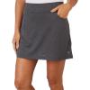 Callaway Women’s Heather Golf Skort for Women with Stretch Fabric, TrueSculpt and Opti-Dri Technology(Black Heather)