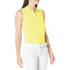 Callaway Women’s Opti-Dri Sleeveless Golf Polo with UV Block Sun Protection, Flexible Fit, Ladies Performance Apparel(Limeade)