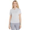 Callaway Womens Short Sleeve Opti-dri Cooling Birdseye Golf Polo Shirt(Bright White)