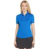 Callaway Womens Short Sleeve Opti-dri Cooling Birdseye Golf Polo Shirt(Magnetic Blue)
