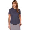 Callaway Womens Short Sleeve Opti-dri Cooling Birdseye Golf Polo Shirt(Peacoat)