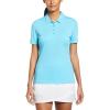 Callaway Women’s Tournament Short Sleeve Golf Polo Shirt, Added Stretch, Moisture-Wicking, Sun Protection(Blue Atoll)