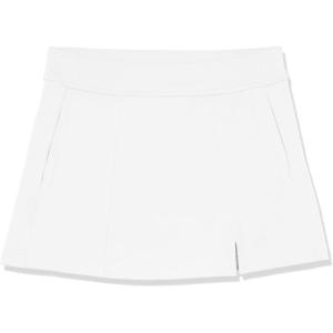 Callaway Girls’ Pull-on Golf Skort with Truesculpt, Stretch Knit Fabric, Moisture-Wicking, Sun Protection(Brilliant White)