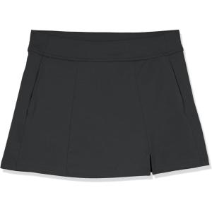 Callaway Girls’ Pull-on Golf Skort with Truesculpt, Stretch Knit Fabric, Moisture-Wicking, Sun Protection(Caviar)