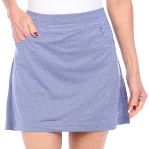 Callaway Women’s Heather Golf Skort for Women with Stretch Fabric, TrueSculpt and Opti-Dri Technology(Blue Indigo Htr)