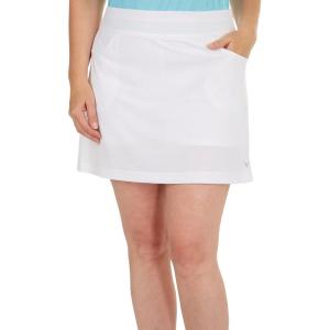 Callaway Women’s Heather Golf Skort for Women with Stretch Fabric, TrueSculpt and Opti-Dri Technology(Brilliant White)
