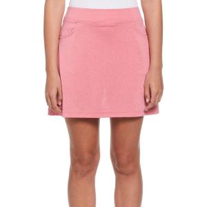 Callaway Women’s Heather Golf Skort for Women with Stretch Fabric, TrueSculpt and Opti-Dri Technology(Fruit Dove Htr)