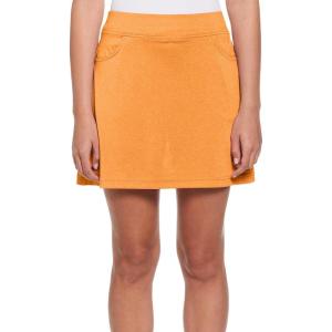 Callaway Women’s Heather Golf Skort for Women with Stretch Fabric, TrueSculpt and Opti-Dri Technology(Nectarine Htr)