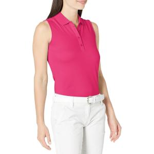 Callaway Women’s Opti-Dri Sleeveless Golf Polo with UV Block Sun Protection, Flexible Fit, Ladies Performance Apparel(Lilac Rose)