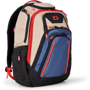 OGIO Renegade Backpack (Renegade, Black)(Tan/Blue/Red)