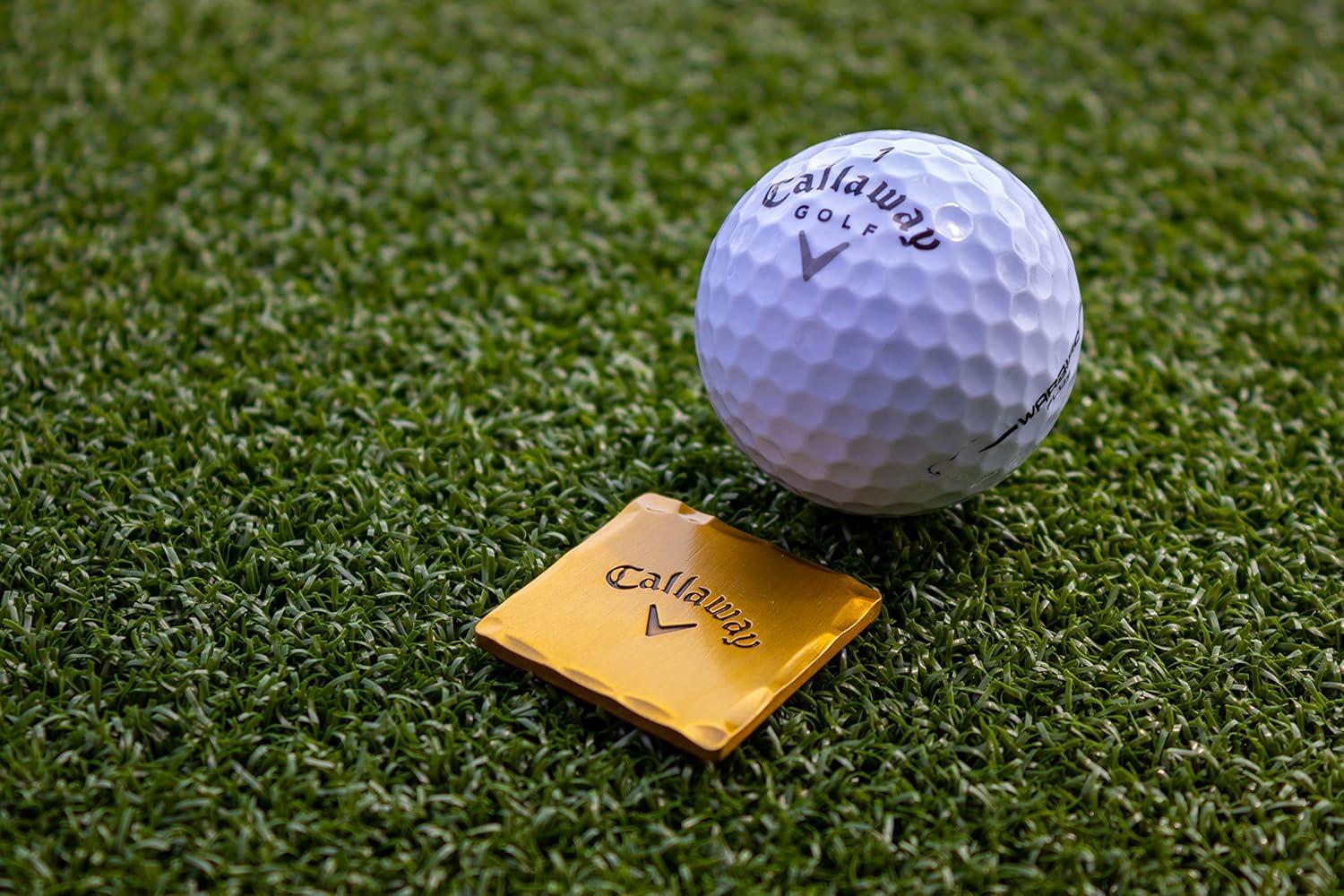 imageCallaway Heritage Golf Accessories Kit  Features a Premium Club Brush valuables Pouch tees and a Gold and Silver Metal Golf Ball MarkerGreen