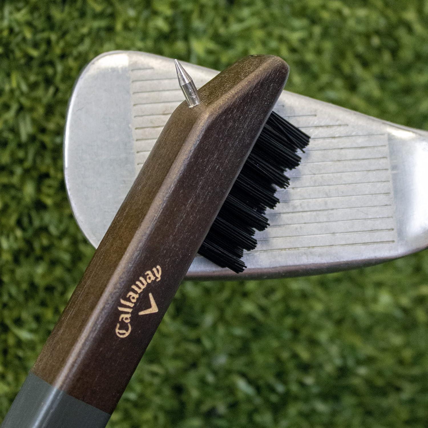 imageCallaway Heritage Golf Accessories Kit  Features a Premium Club Brush valuables Pouch tees and a Gold and Silver Metal Golf Ball MarkerGreen