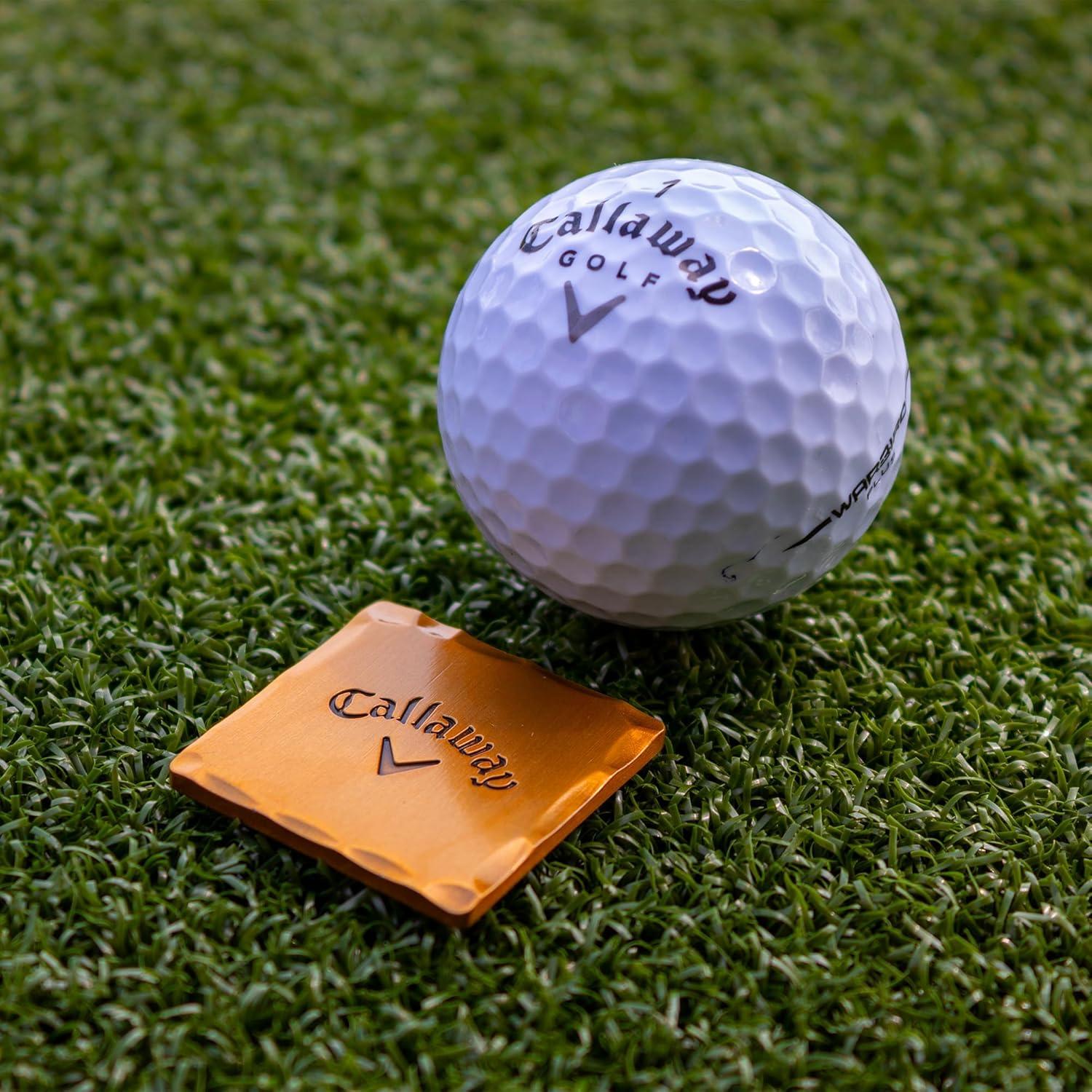 imageCallaway Heritage Golf Accessories Kit  Features a Premium Club Brush valuables Pouch tees and a Gold and Silver Metal Golf Ball MarkerNavy