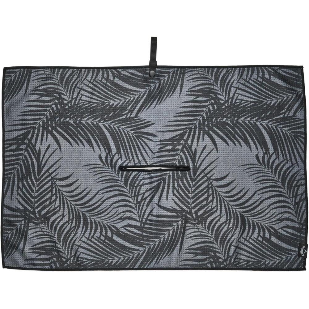 imageCALLAWAY Palm Collection Golf Towel 2025 Gray Palm