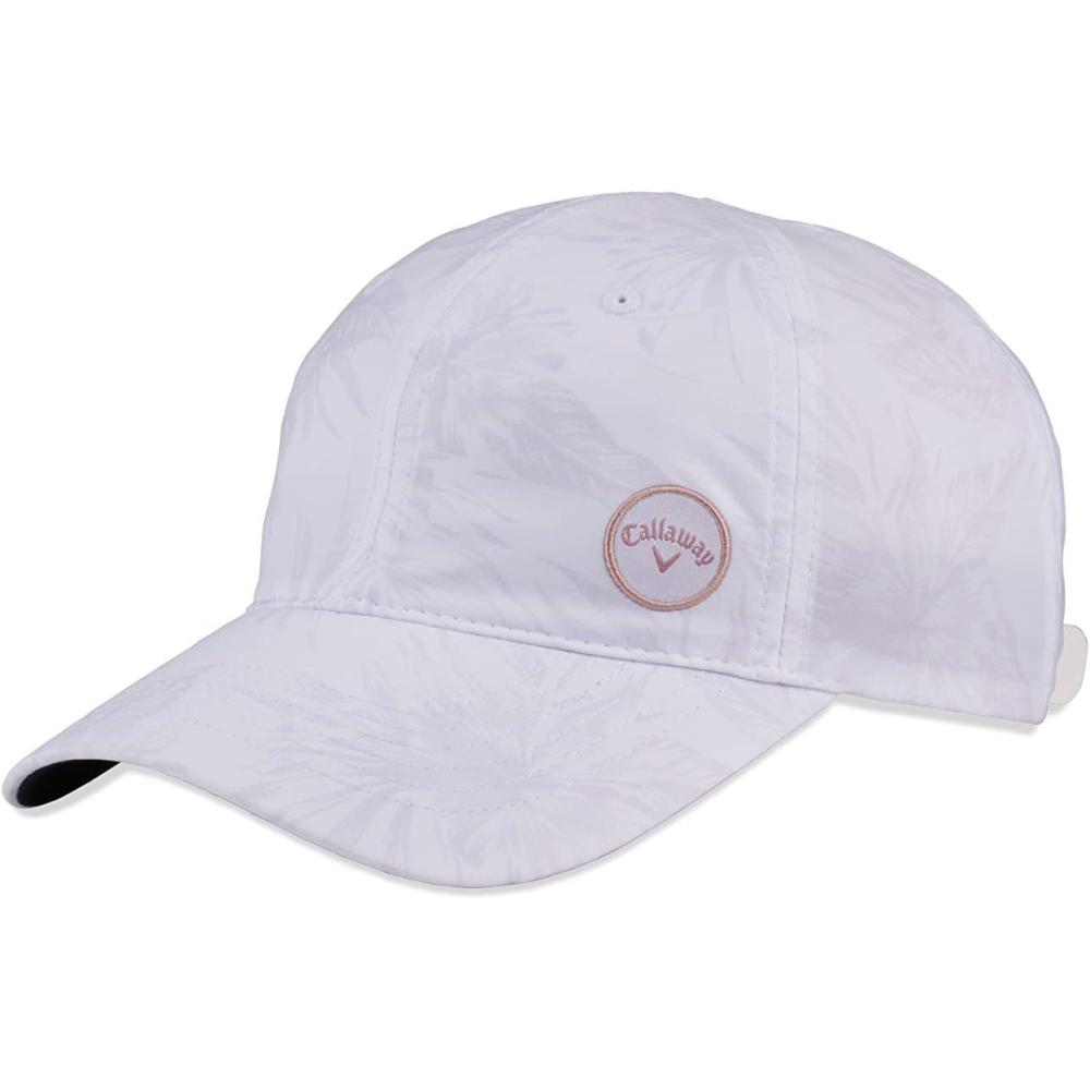 imageCallaway Golf 2021 Ladies High Tail Adjustable HatWhite Tropical