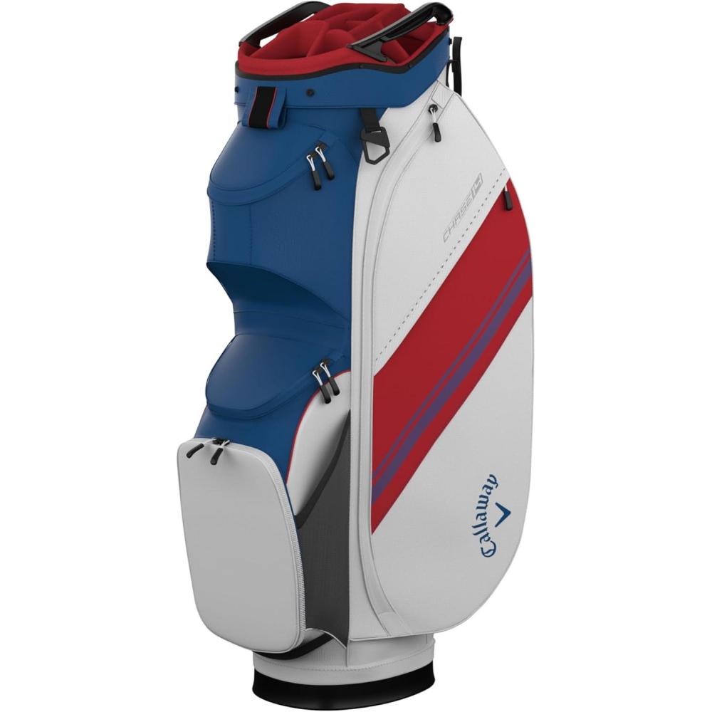 imageCallaway Golf Chase 14 Cart BagBlueWhiteRed