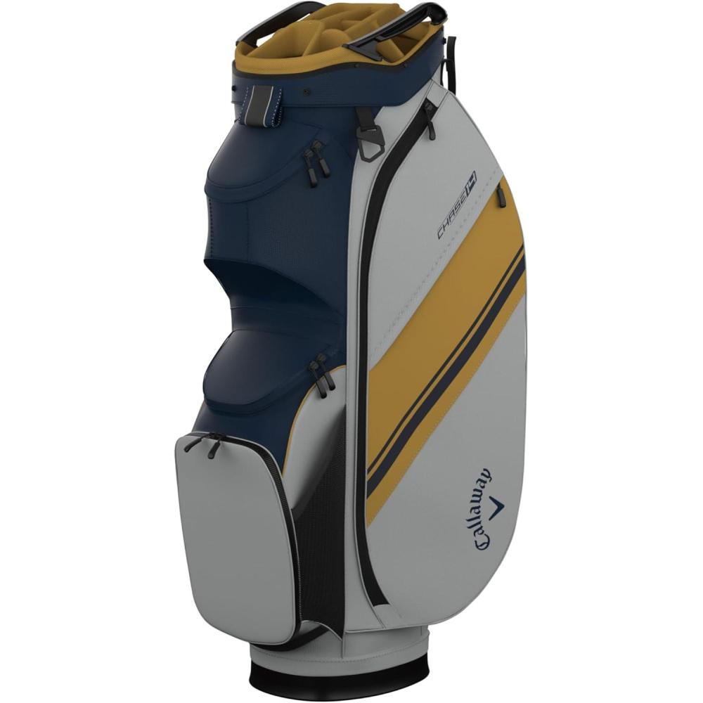 imageCallaway Golf Chase 14 Cart BagNavySilverGold