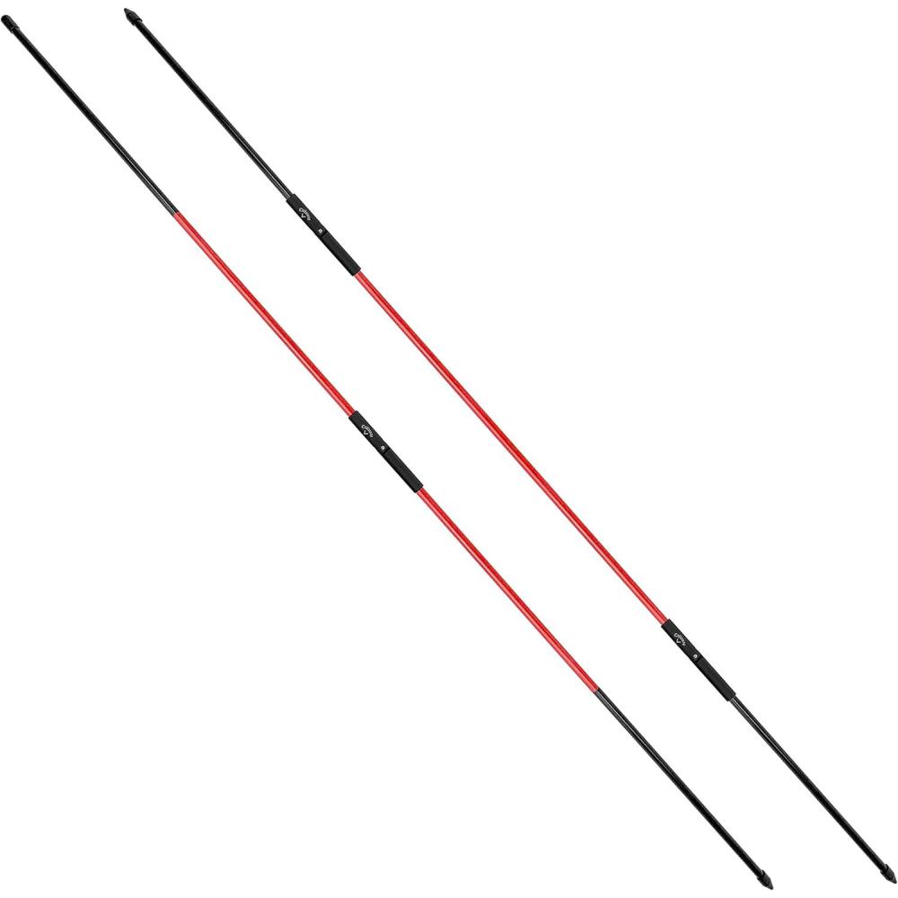 imageCallaway Golf Hinge Alignment Stix  Alignment Training stix That Hinge and Stick in The Ground for Additional Training and Alignment