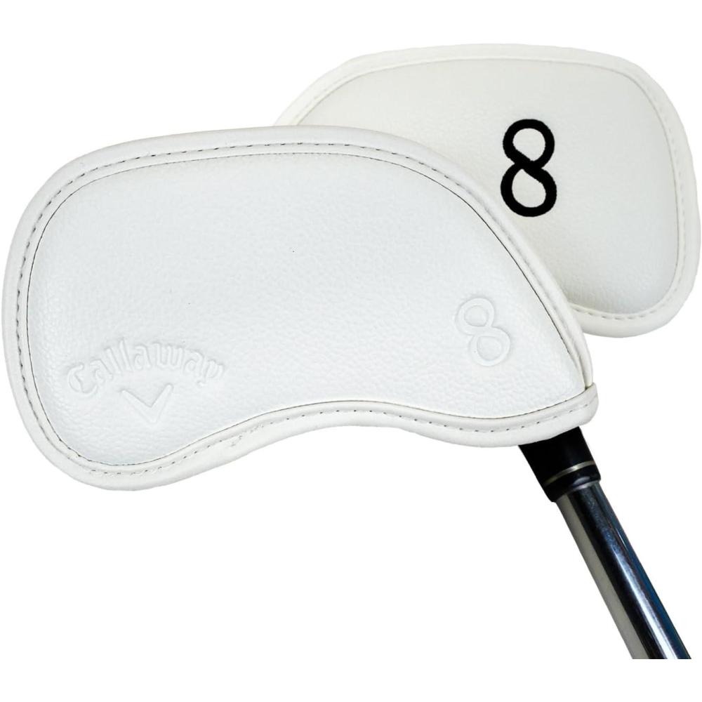 imageCallaway Golf Magnetic Iron HeadcoversWhite