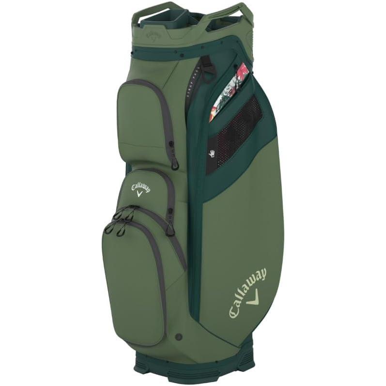 imageCallaway Golf ORG 14 Cart Bag NavyFlow YellowGreen Tropics