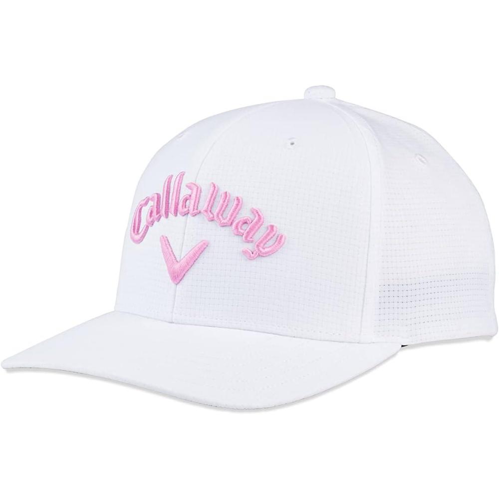 imageCallaway Golf Performance Pro Tour Cap Collection HeadwearWhitePink