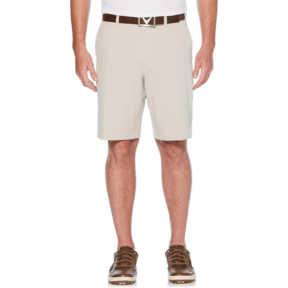 imageCallaway Mens 9 Solid Golf Shorts Available in Big amp TallSilver Lining 2