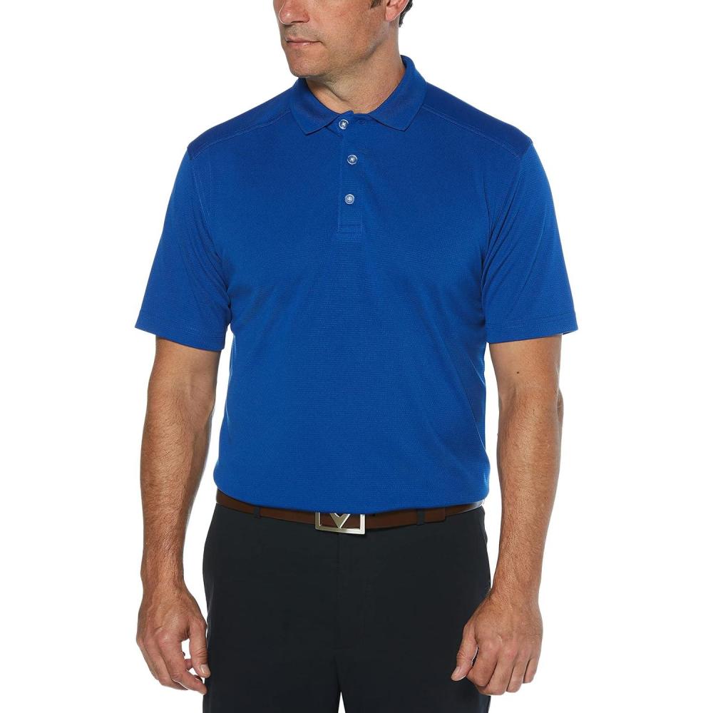 imageCallaway Mens Short Sleeve Core Performance Golf Polo Shirt with Sun ProtectionSurf the Web
