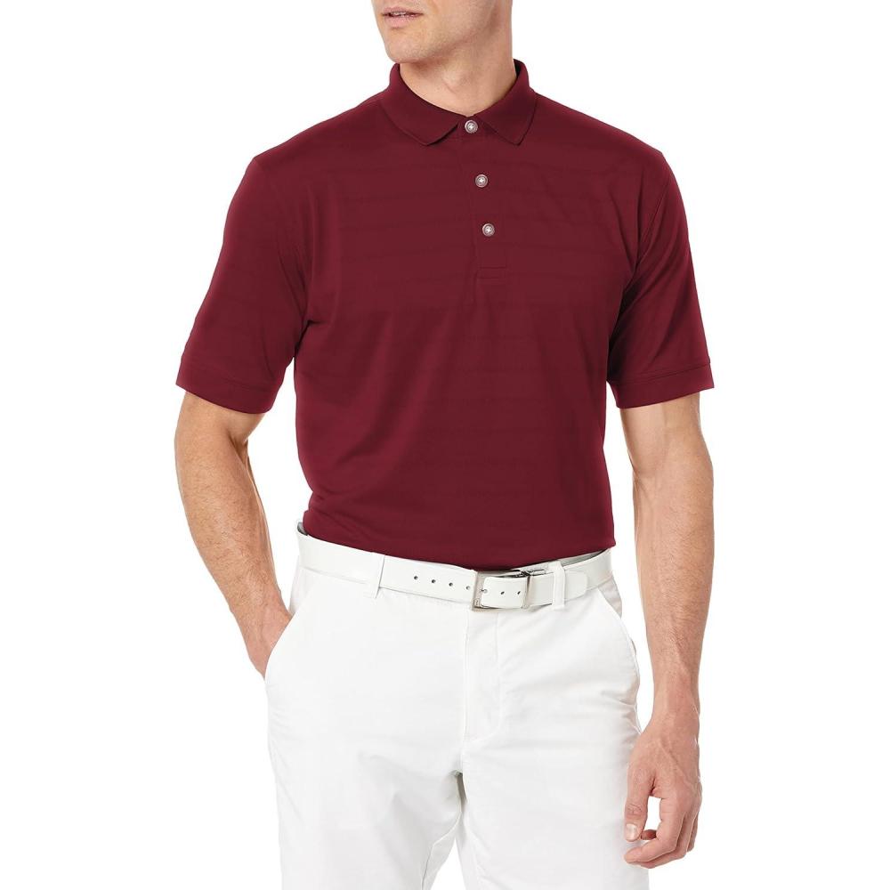 imageCallaway Mens Short Sleeve OptiDri Golf PoloZinfandel