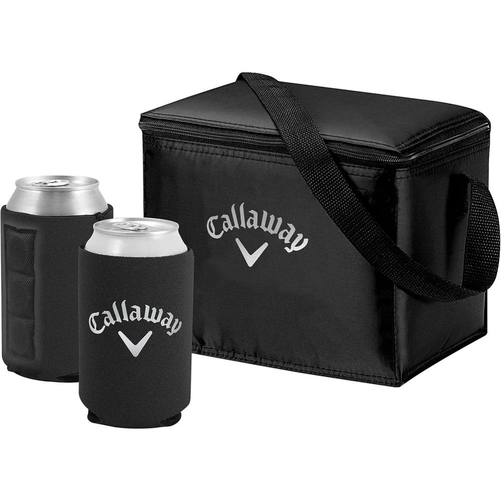 imageCallaway Soft Cooler Bag Gift Set with Magnetic Can Cooler Black